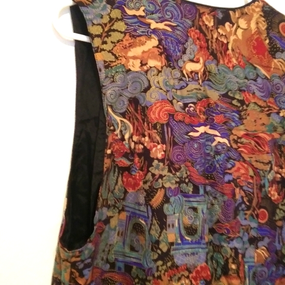 Vintage long vest size L - Picture 5 of 6